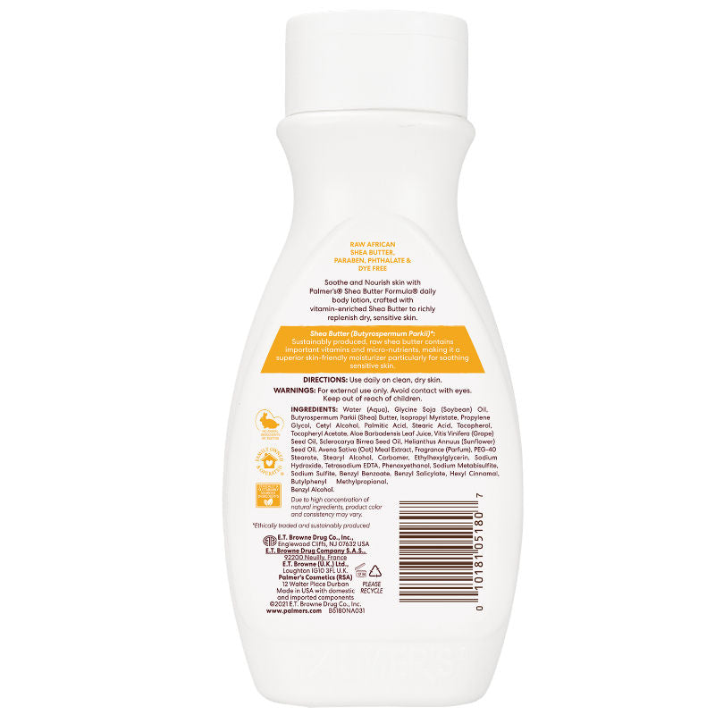 Raw Shea Body Lotion For Moisturizing Dry Skin