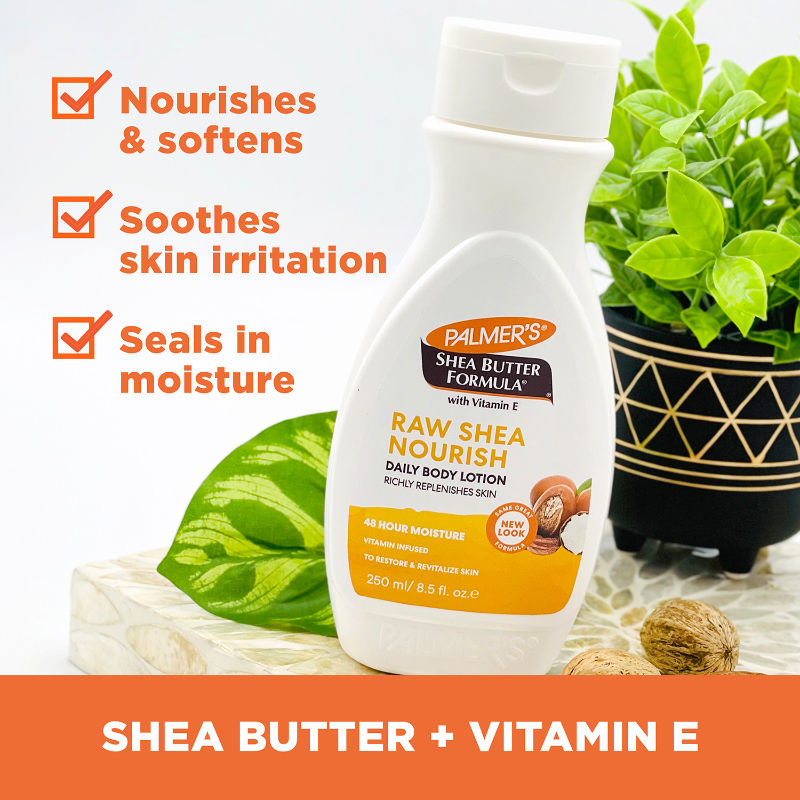 Raw Shea Body Lotion For Moisturizing Dry Skin