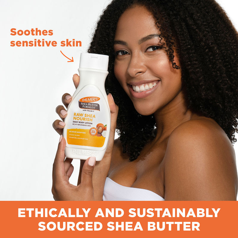 Raw Shea Body Lotion For Moisturizing Dry Skin