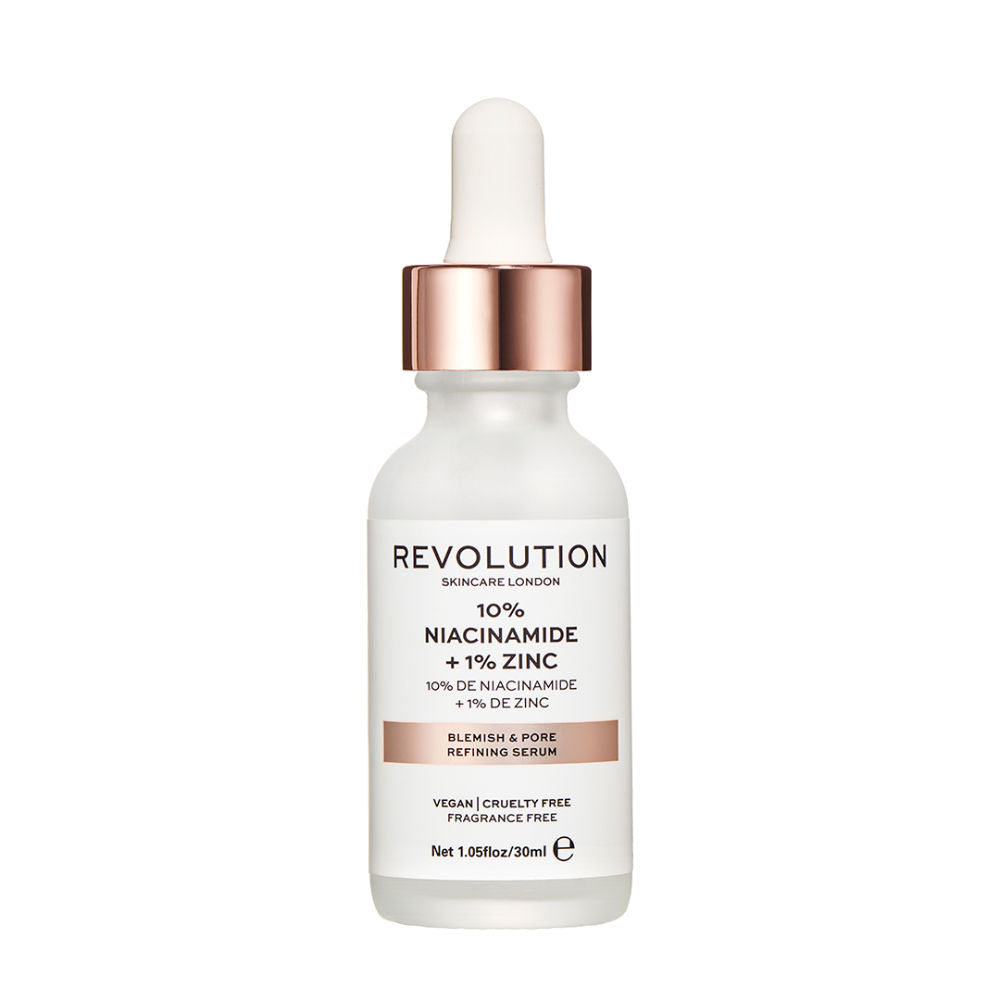 Skincare Blemish and Pore Refining Serum - 10% Niacinamide + 1% Zinc