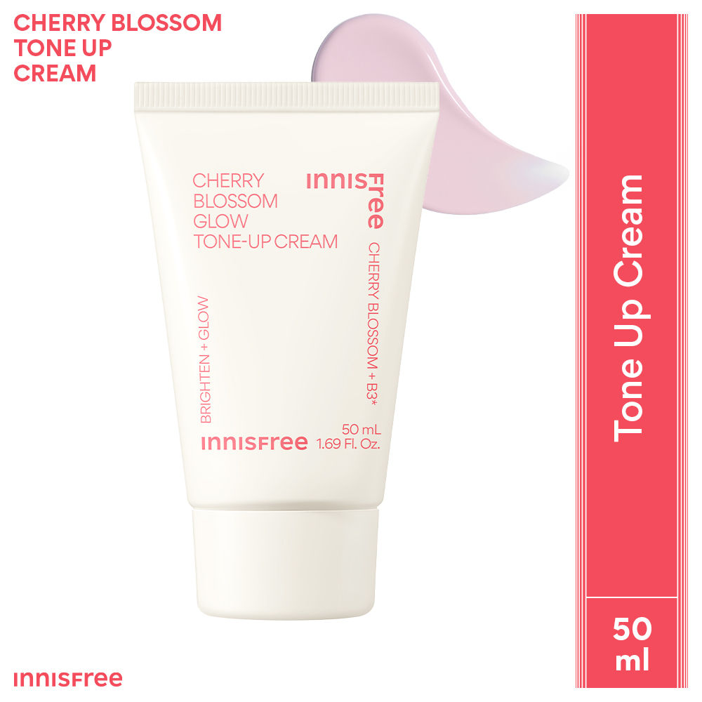 Jeju Cherry Blossom Tone Up Cream - Dewy & Glowy Finish