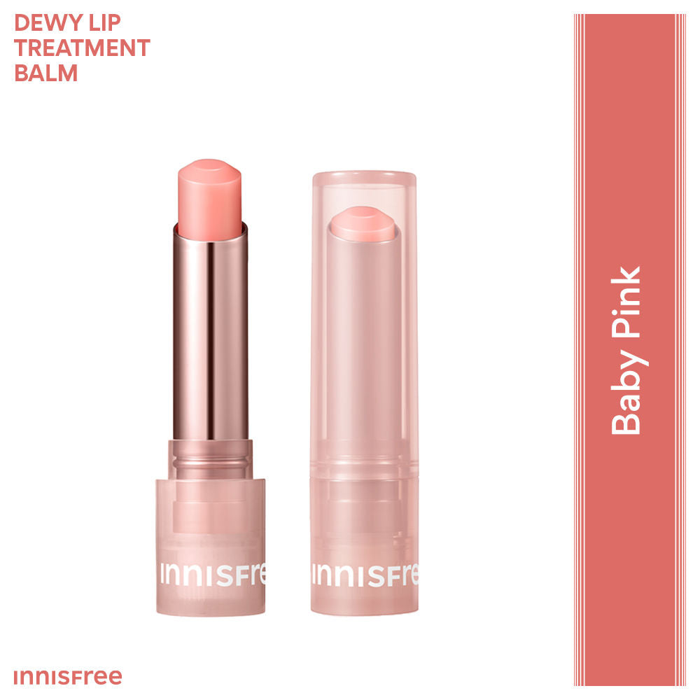 Dewy Tint Lip Balm Baby Pink - Hydrating & Glossy Finish With Hyaluronic Acid - Baby Pink