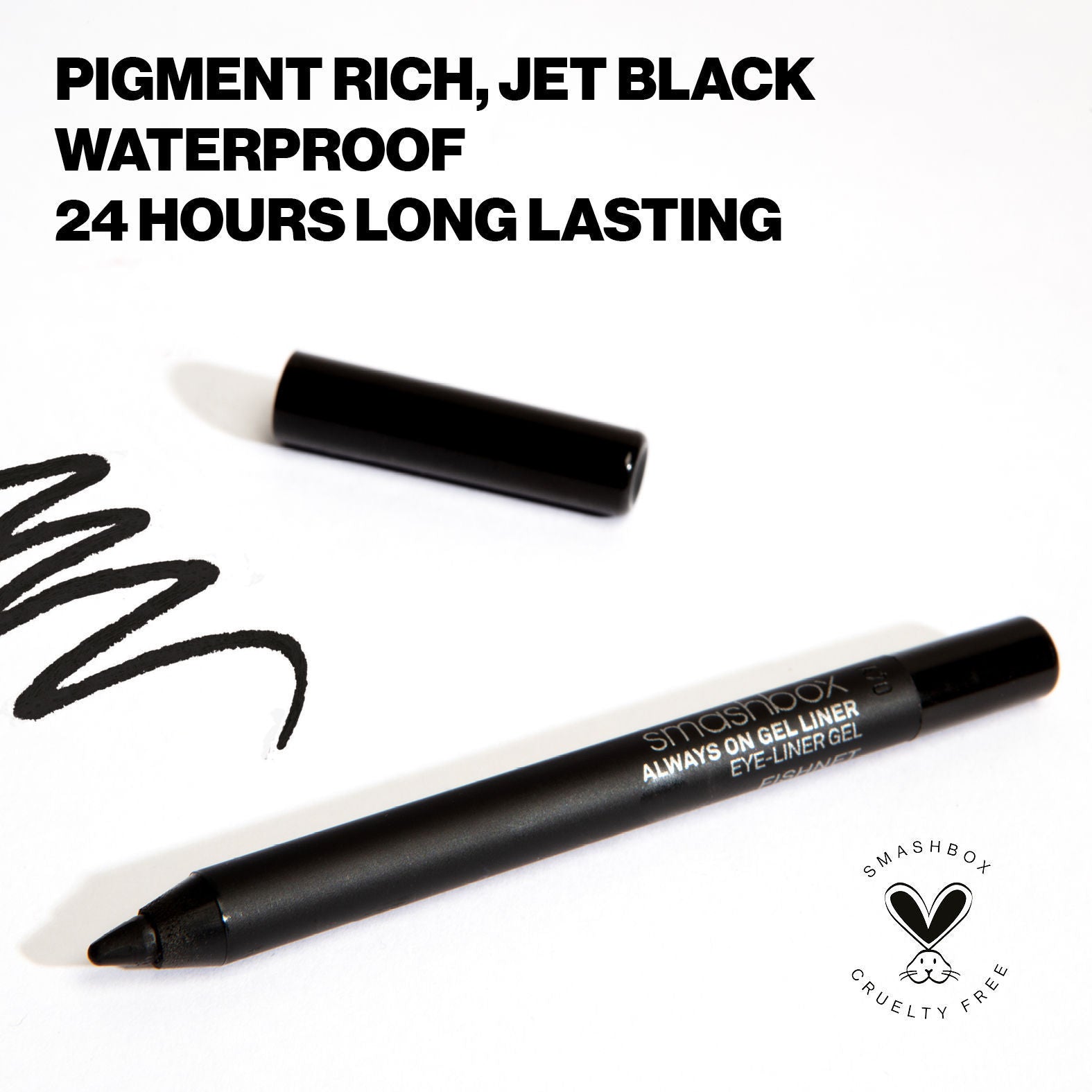 Always On Gel Liner - Fishnet (Jet Black)