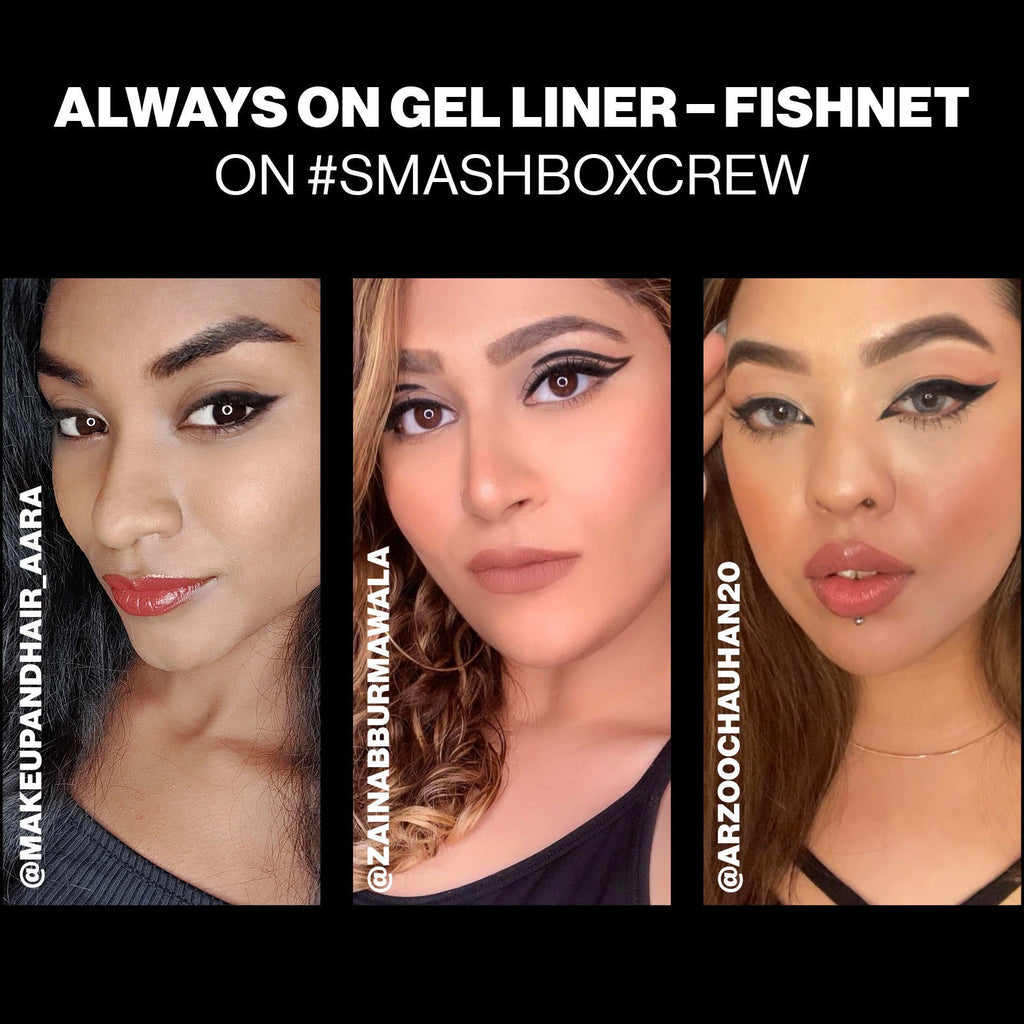Always On Gel Liner - Fishnet (Jet Black)