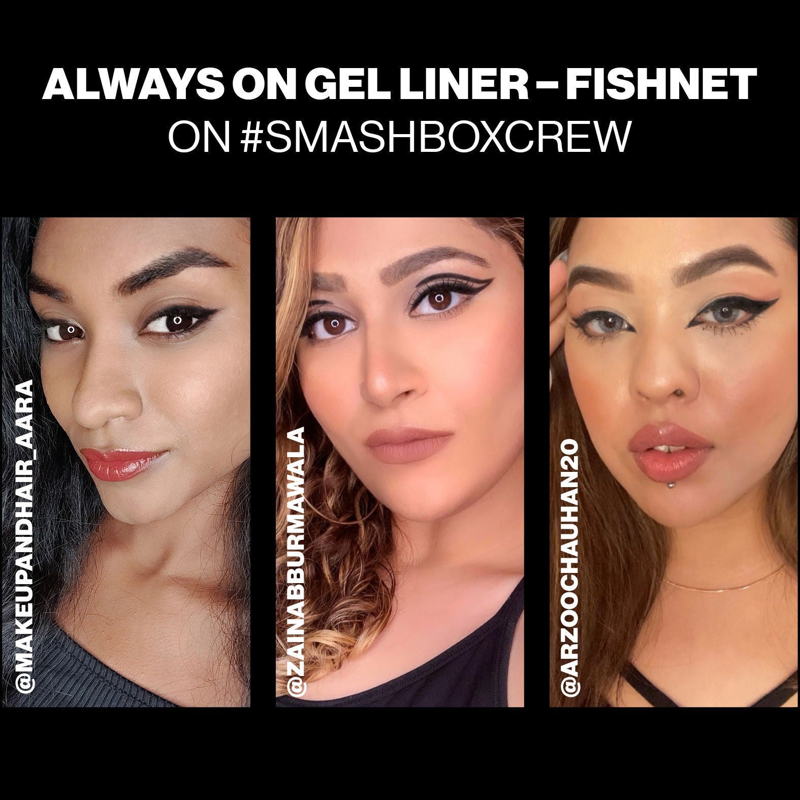 Always On Gel Liner - Fishnet (Jet Black)