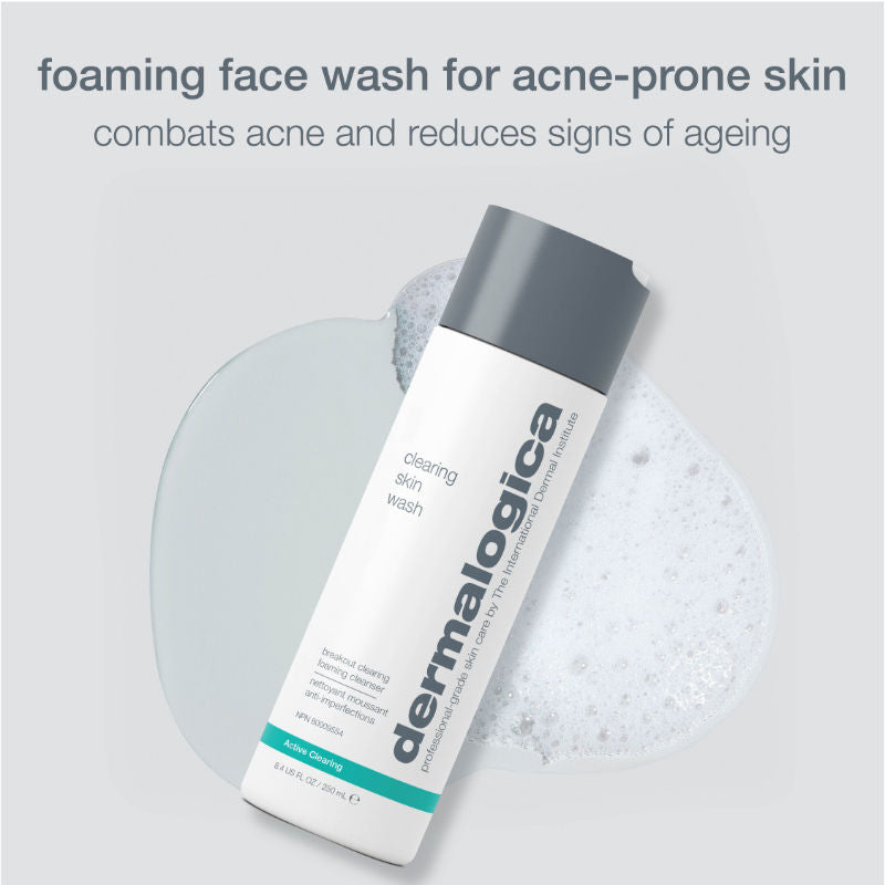 Clearing Skin Wash For Oily & Acne-prone Skin With Salycylic Acid & Lavendar