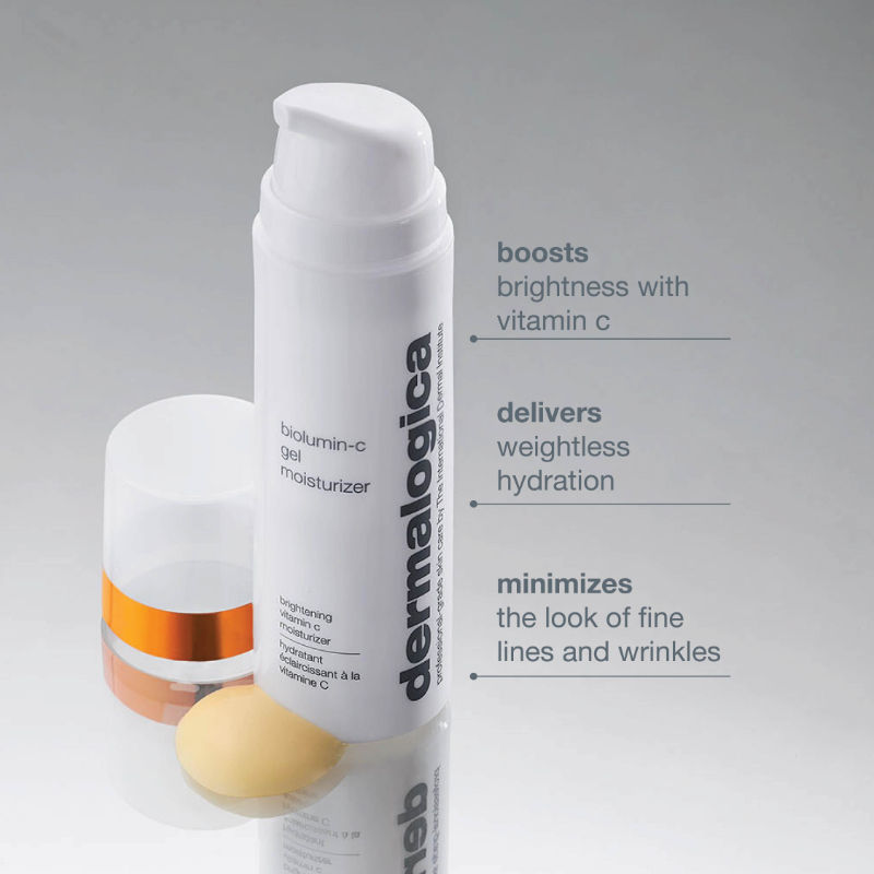 Biolumin-C Gel Face Moisturiser with Vitamin C, Hyaluronic Acid, Citrus Oil & Aloe Juice