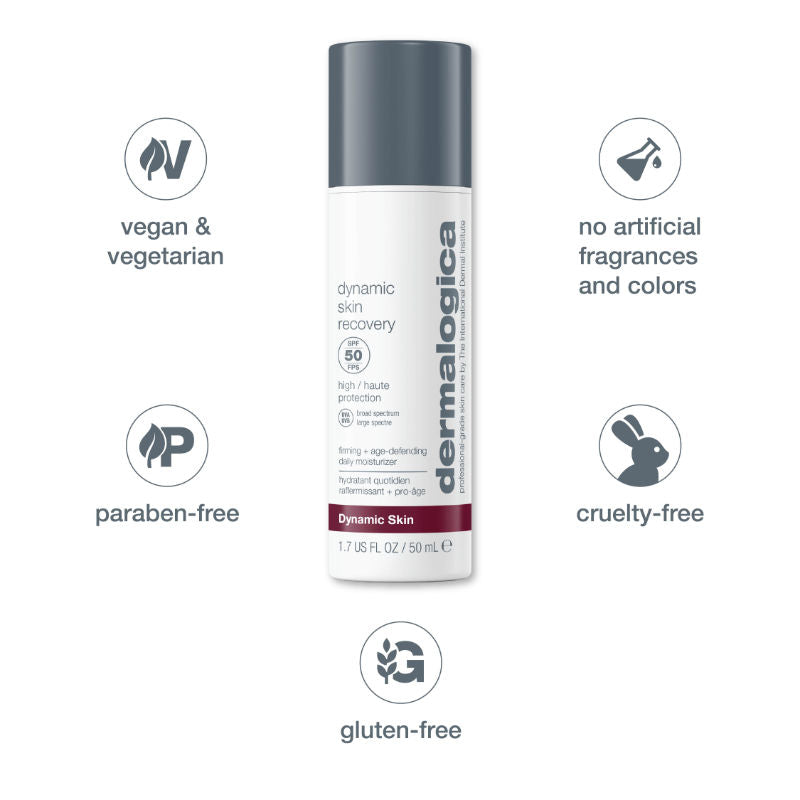 Dynamic Skin Recovery SPF 50 Face Moisturiser & Sunscreen With Oleosome Technology