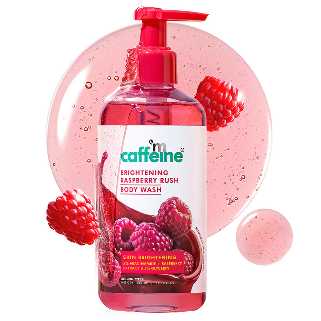 Brightening Body Wash 5% Niacinamide & Raspberry Boosts Glow, 5% Glycerine Softens Skin