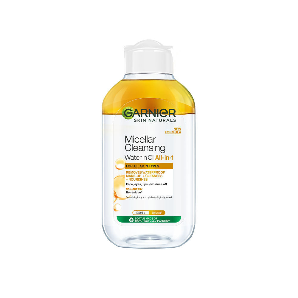 Skin Naturals Micellar Oil-Infused Cleansing Water For Cleansing & Make-Up Remover | 125ml