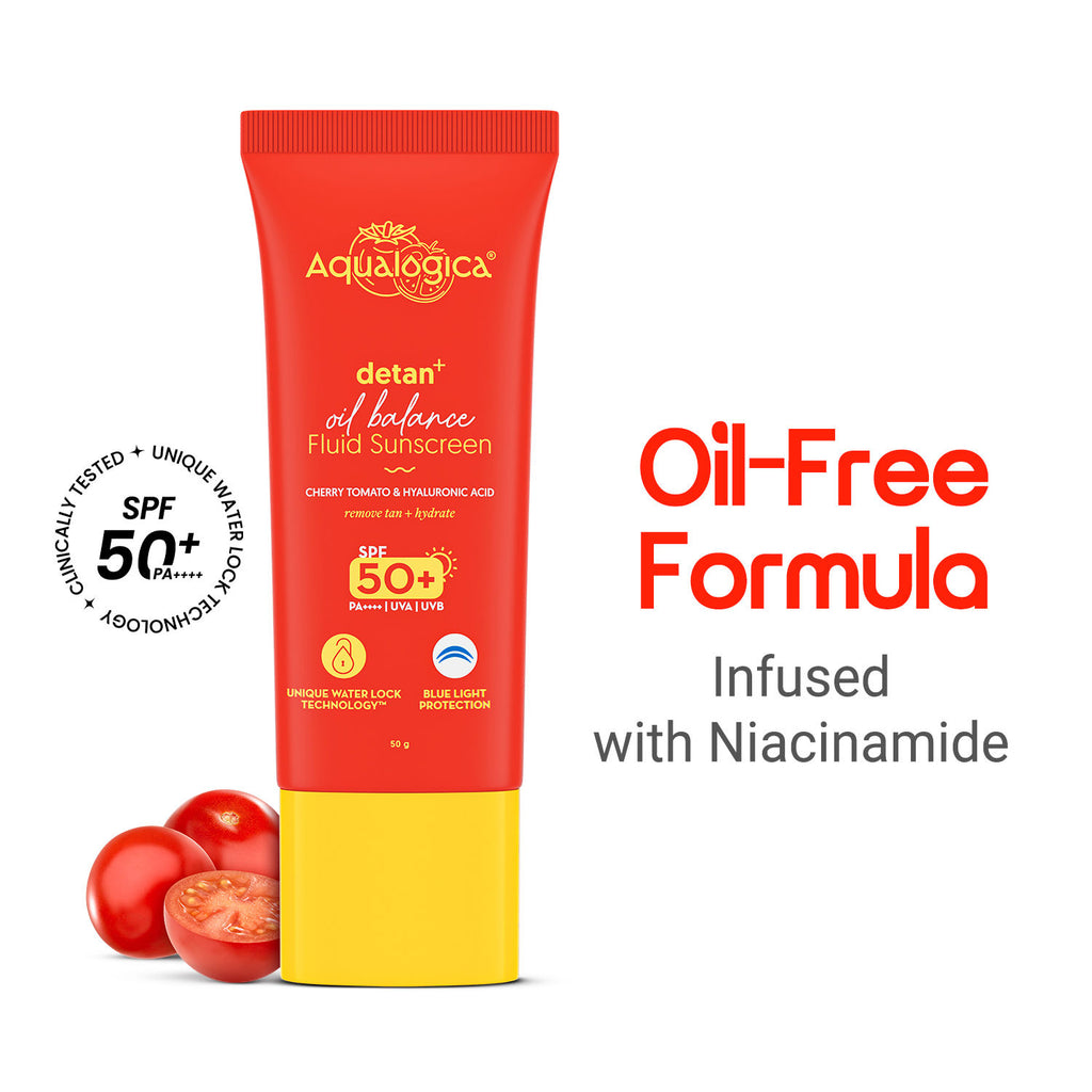 Radiance+ Fluid SPF 50+ PA++++, Oil Control, In-Vivo Tested, No Cast