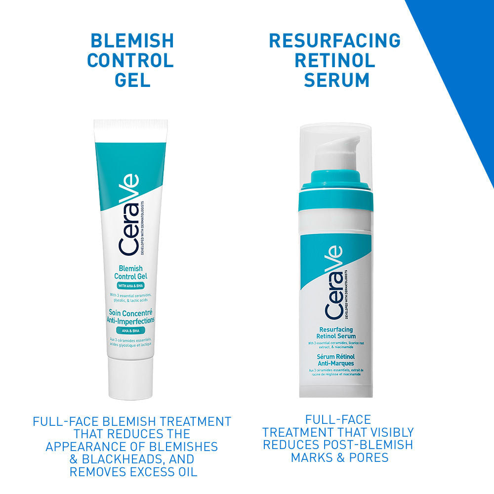 Blemish Control Gel with 2% Salicylic Acid, AHA & Niacinamide for Acne Spot Treatment