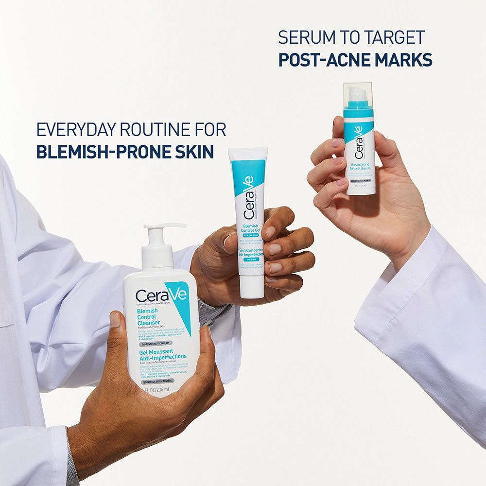 Blemish Control Gel with 2% Salicylic Acid, AHA & Niacinamide for Acne Spot Treatment