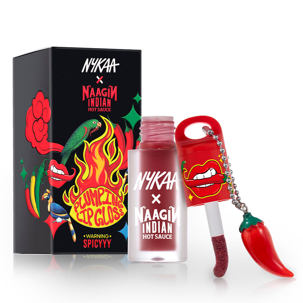 X Naagin Hot Sauce Plumping Lip Gloss