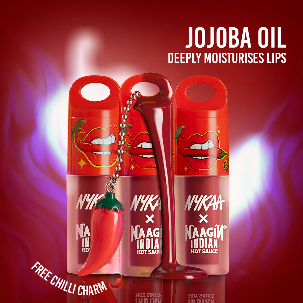 X Naagin Hot Sauce Plumping Lip Gloss