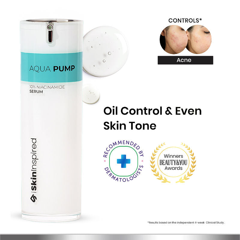 Aqua Pump 10% Niacinamide Face Serum