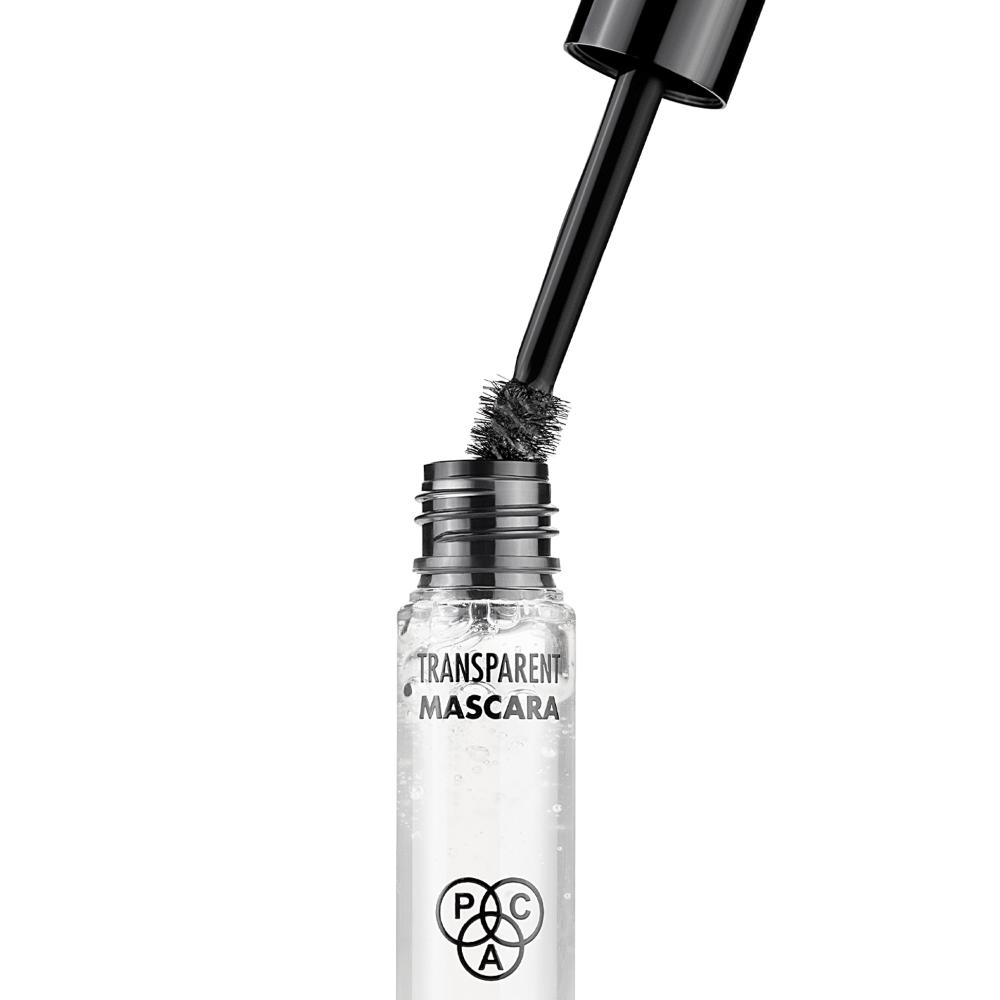 Transparent Mascara - Holds Lashes & Eyebrows All Day Long, Clump-Free & Clear Gel Mascara