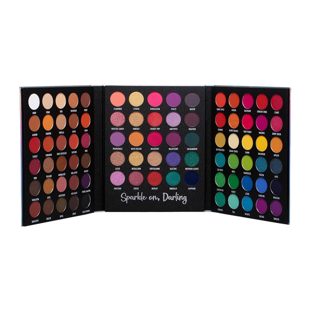 Take Cover Eyeshadow Book Palette - Versatile MUA Palette, Highly Pigmented Blends Effortlessly