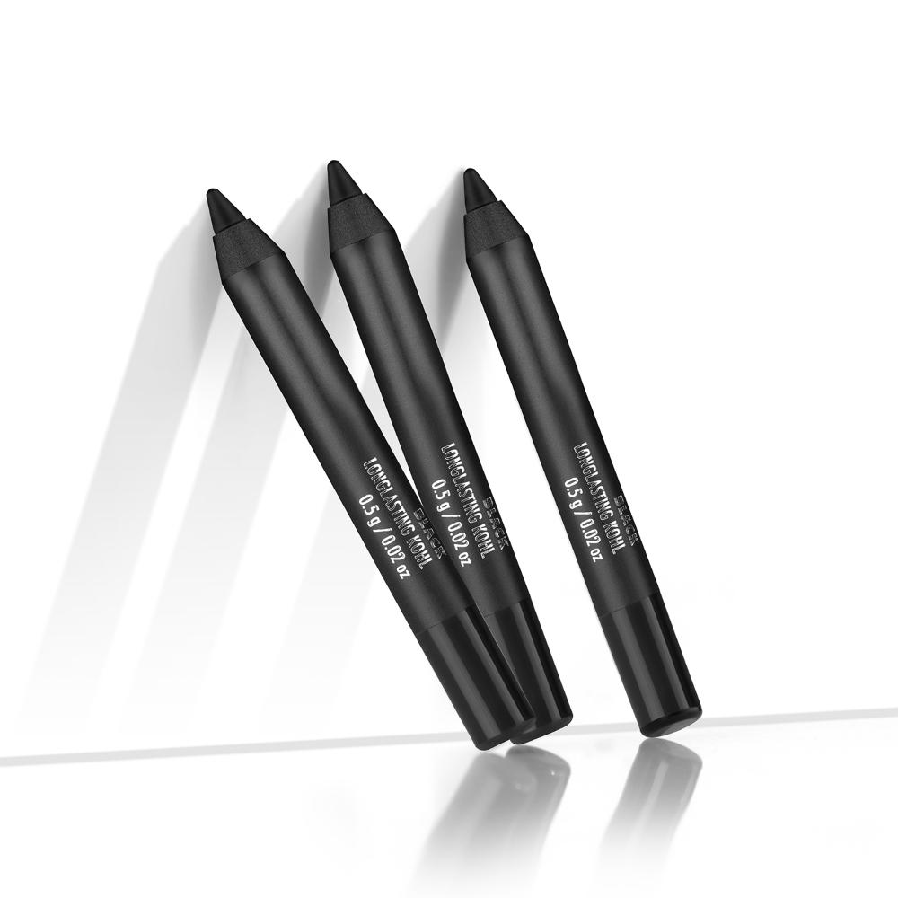 Longlasting Kohl Pencil Mini Black - Waterproof Intense Payoff, One Swipe Application