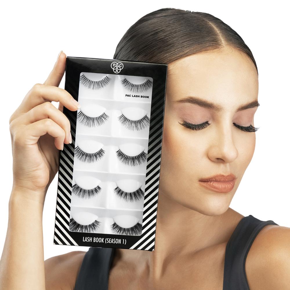 Lash Book Season 1 - Mix of Natural & Bold Lashes, Reusable up to 12X, Lightweight All-Day Wear