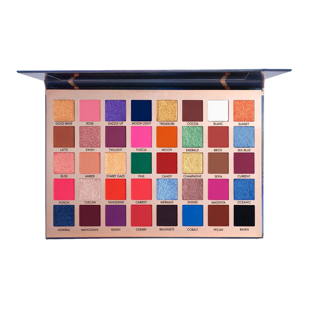 Vibe Eyeshadow Palette X40 Season 2 - Blendable Formula, Intense Color Payoff, Richly Pigmented