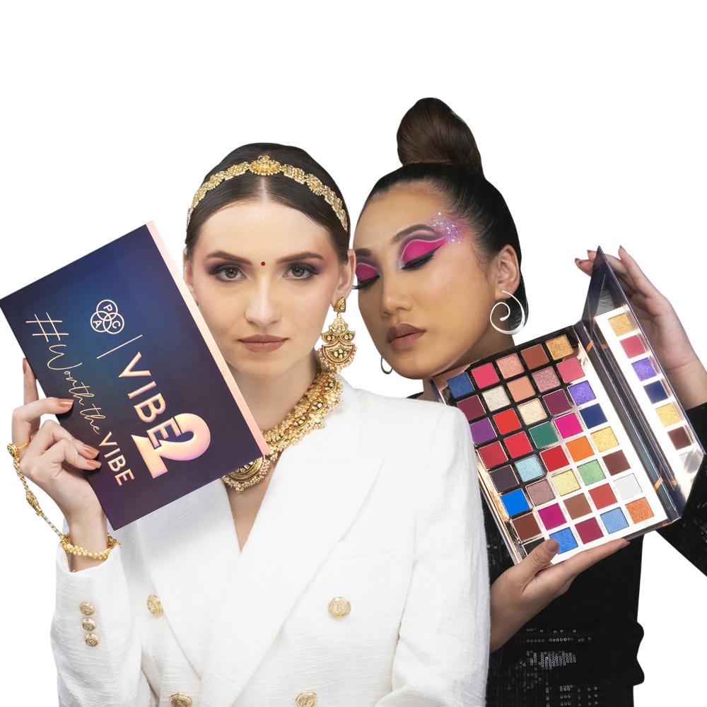 Vibe Eyeshadow Palette X40 Season 2 - Blendable Formula, Intense Color Payoff, Richly Pigmented