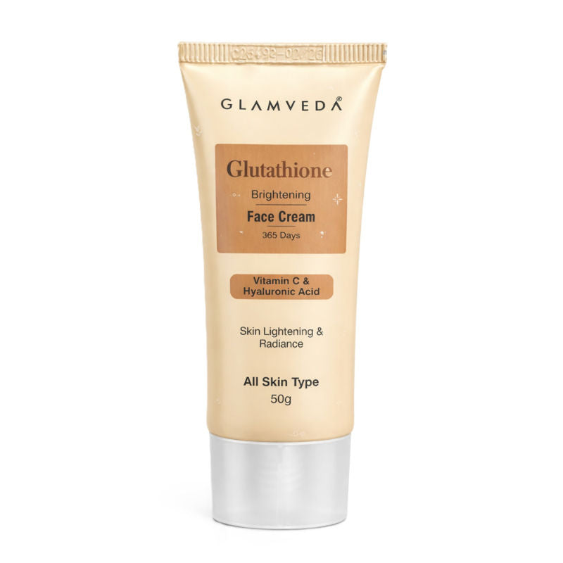 Glutathione Skin Brightening Face Cream with Vitamin C | Lightweight, All Skin Type