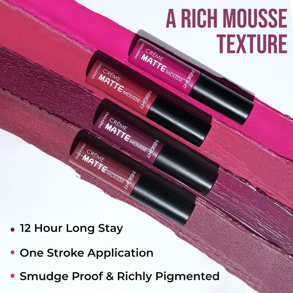 Creme Matte Mousse, 12hr Long Stay & Smudge Proof