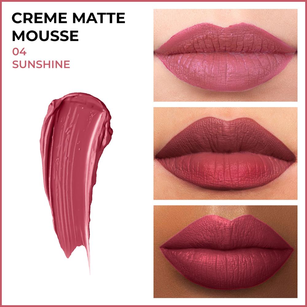 Creme Matte Mousse, 12hr Long Stay & Smudge Proof