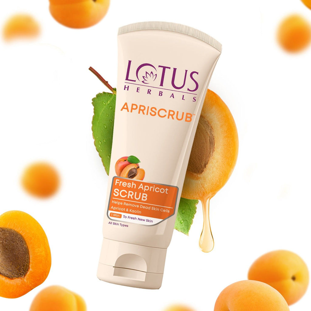 Apriscrub Fresh Apricot Face Scrub Natural Exfoliating & Chemical Free, All Skin Types