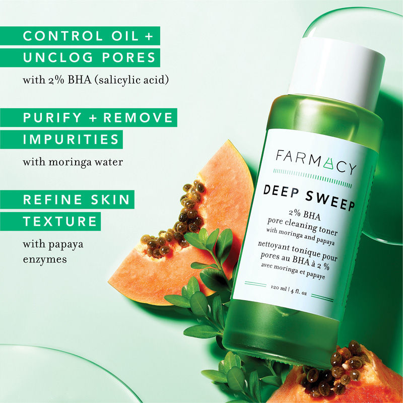 Deep Sweep 2% BHA Pore Cleaning Toner With Salicylic Acid & Moringa Water