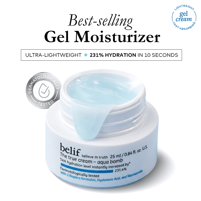 The True Cream Aqua Bomb, Dermat Tested Moisturizer, Increases Skin Hydration By 70% - 25ml
