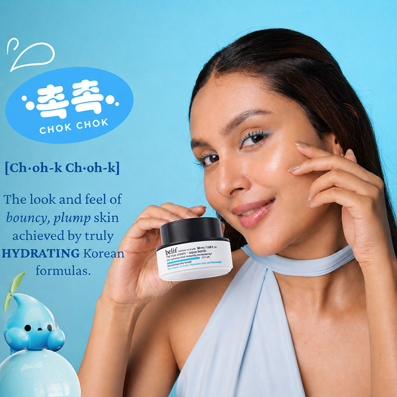The True Cream Aqua Bomb, Dermat Tested Moisturizer, Increases Skin Hydration By 70%