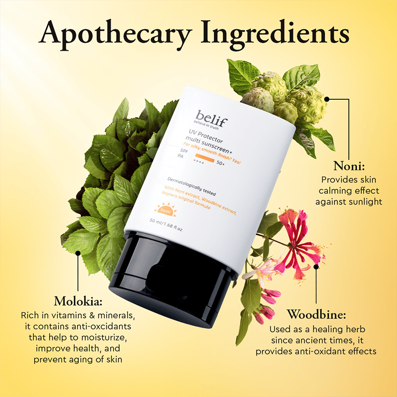 Multi-Vitamin Tinted Korean Sunscreen SPF50+ PA++++ Flawless Poreless Primer, In Vivo Tested