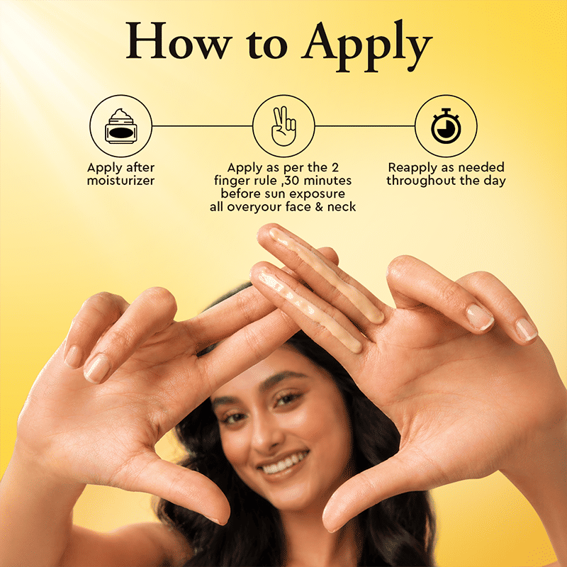 Multi-Vitamin Tinted Korean Sunscreen SPF50+ PA++++ Flawless Poreless Primer, In Vivo Tested