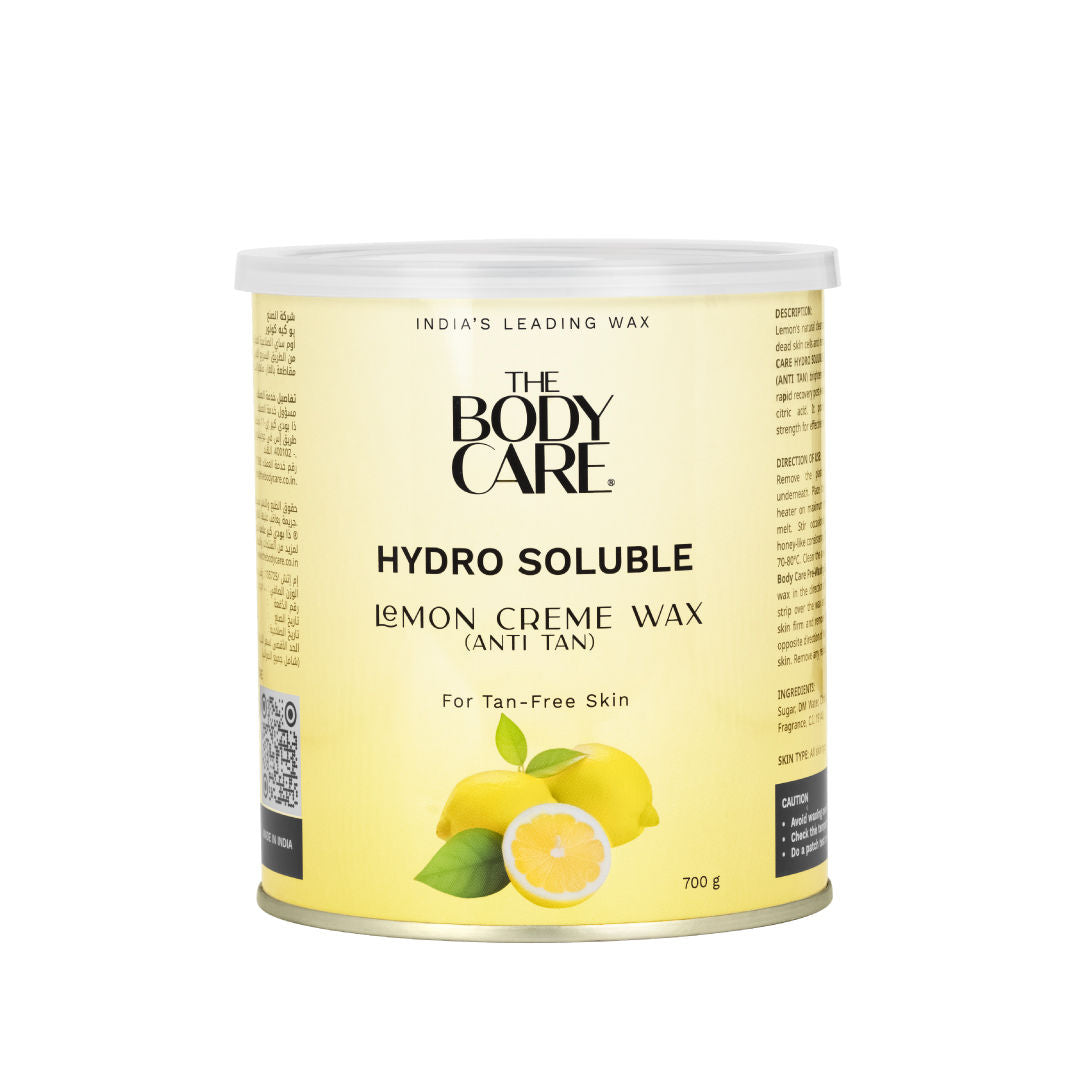 Hydrosoluble Lemon Creme Wax (Anti-Tan)