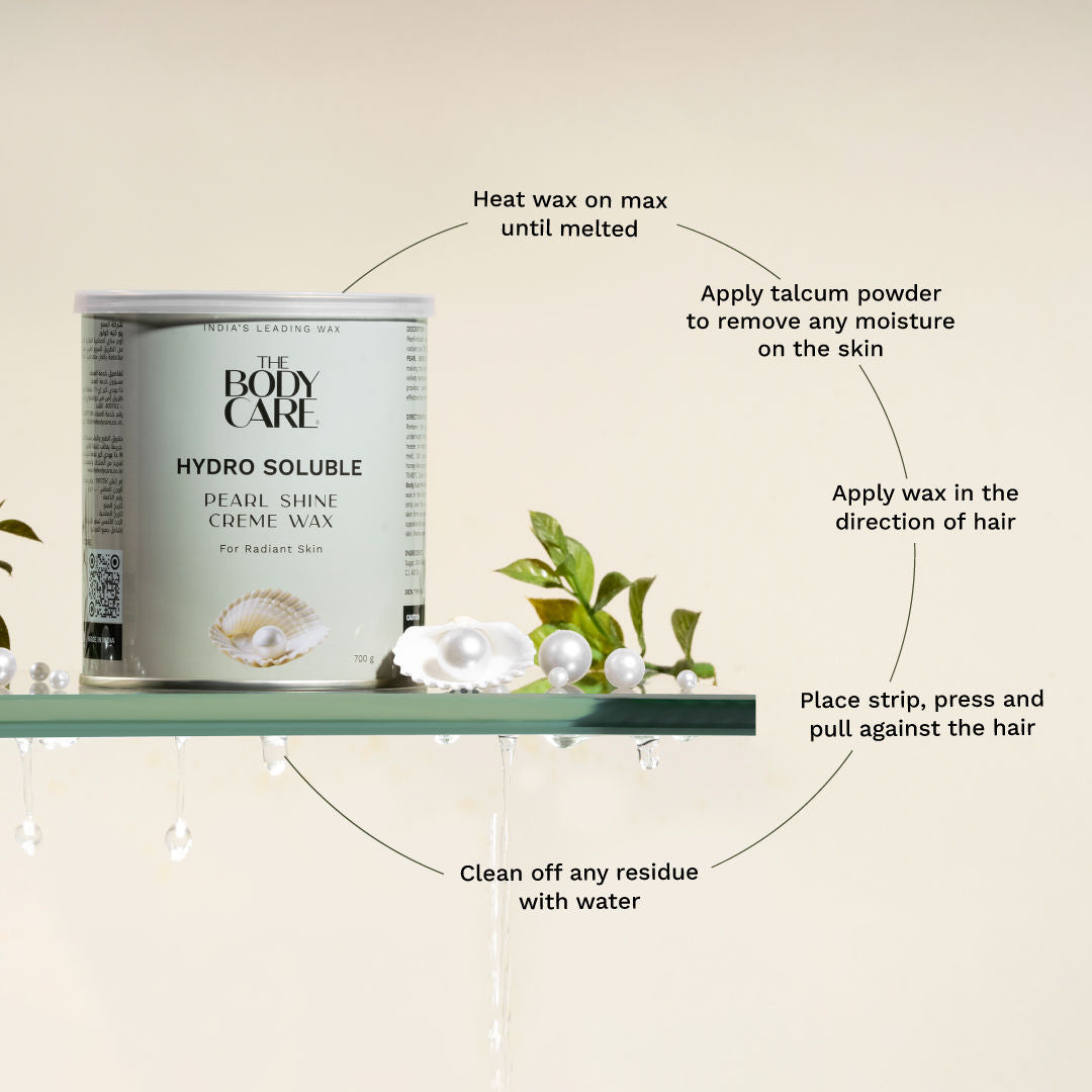 Hydrosoluble Pearl Shine Crème Wax