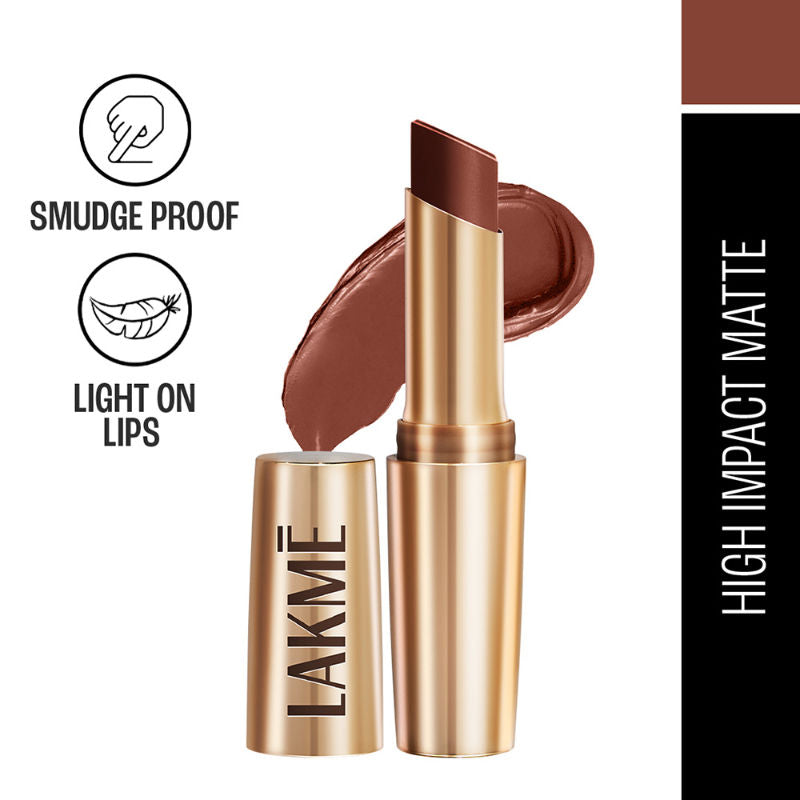9 To 5 Powerplay Priming Matte Lipstick, Lasts hrs - Cinnamon Spice
