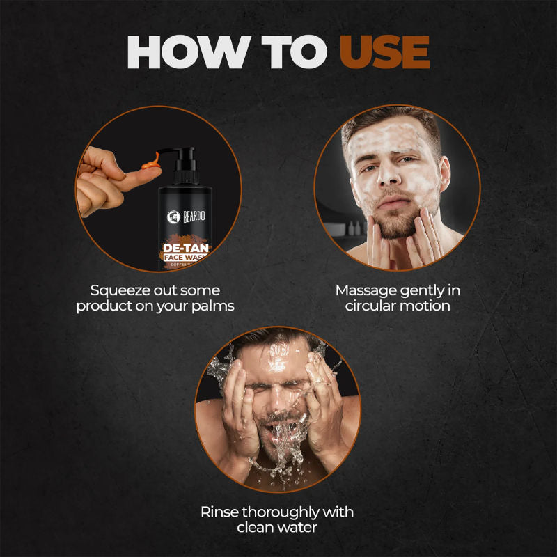 De-Tan Face Wash for Men