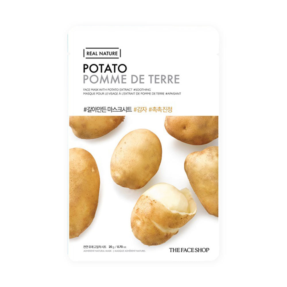 Real Nature Face Mask - Potato