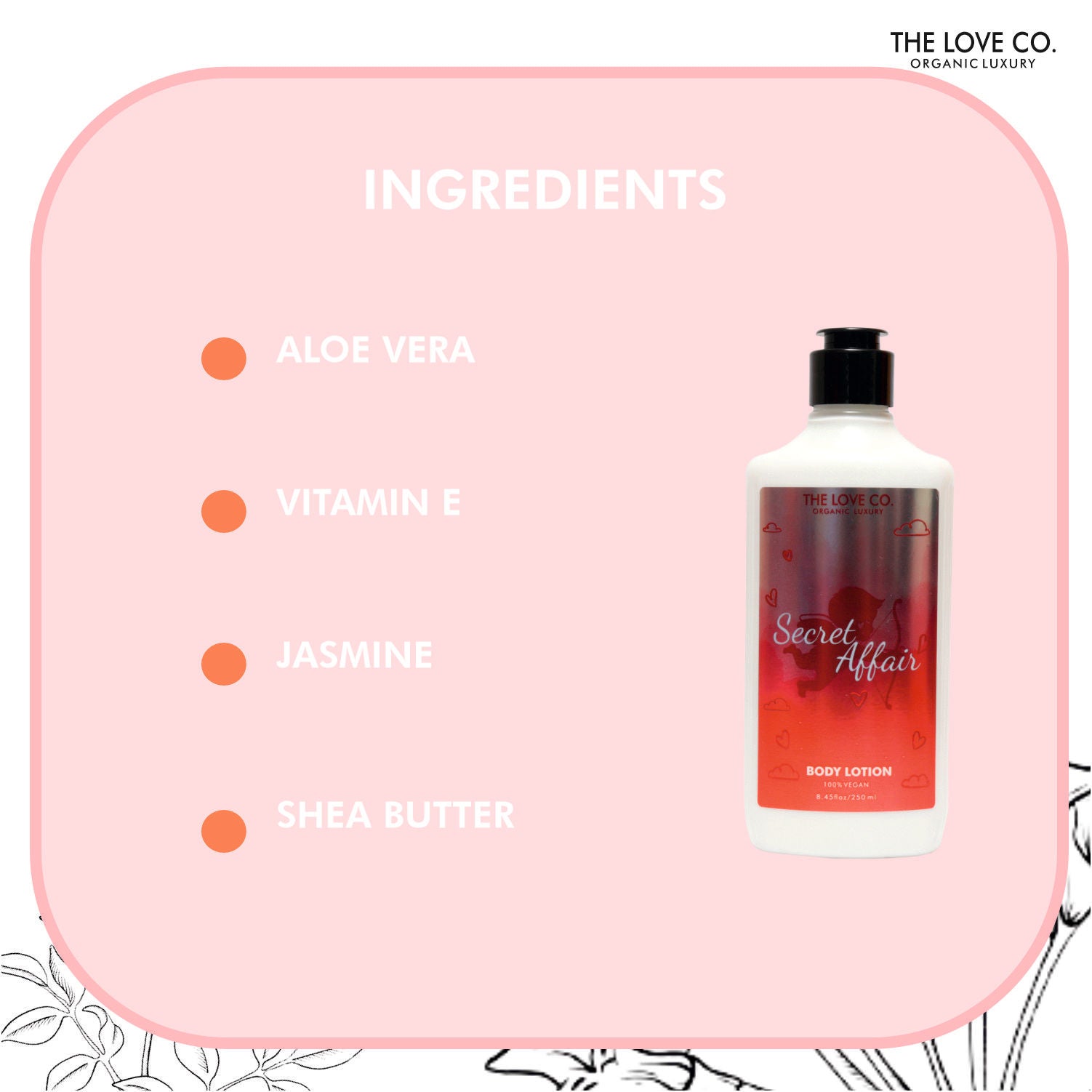 Secret Affair Body Lotion