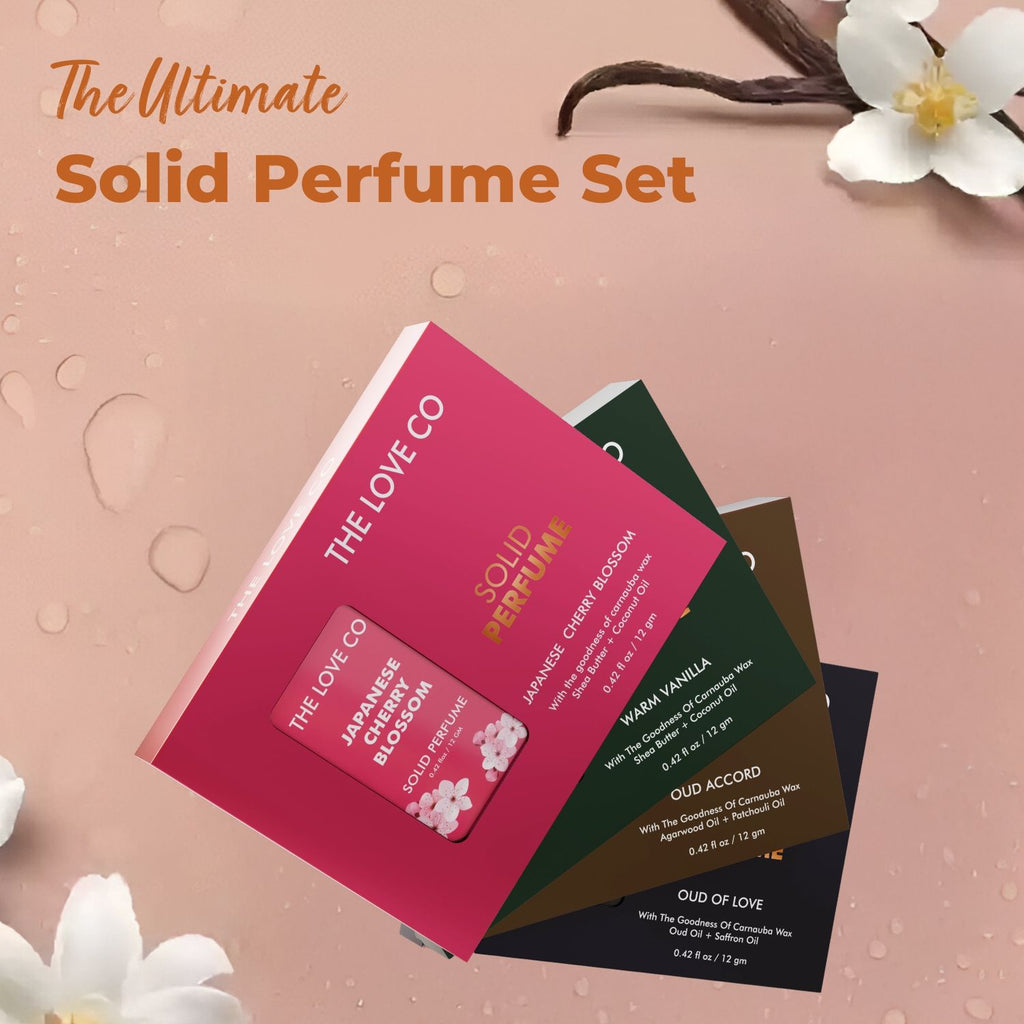 The Love Co Warm Vanilla Solid Perfume