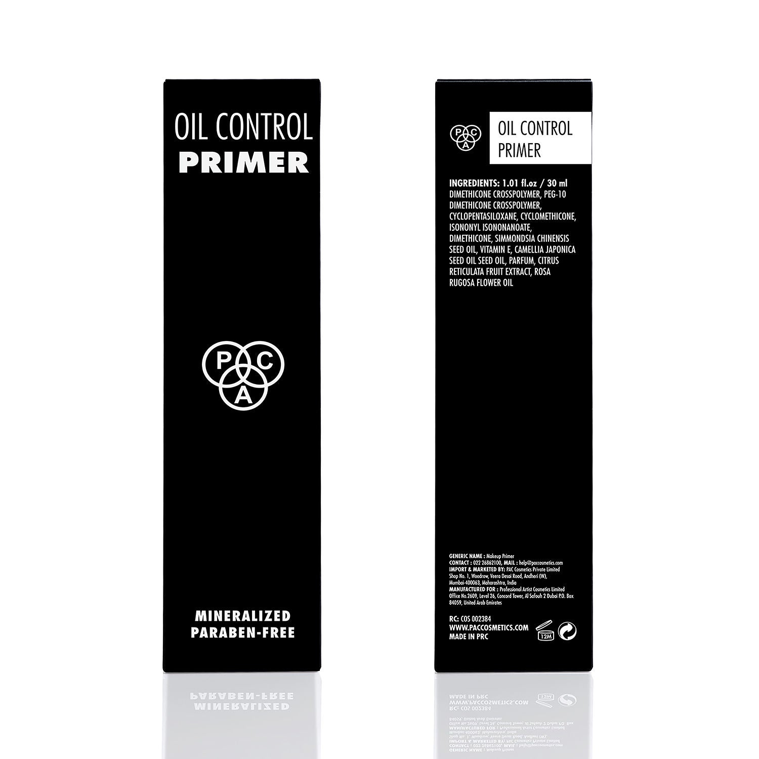 Oil Control Primer - Infused with 24K Gold Leaf Extracts, Controls Oil & Shine Minimizes Pores
