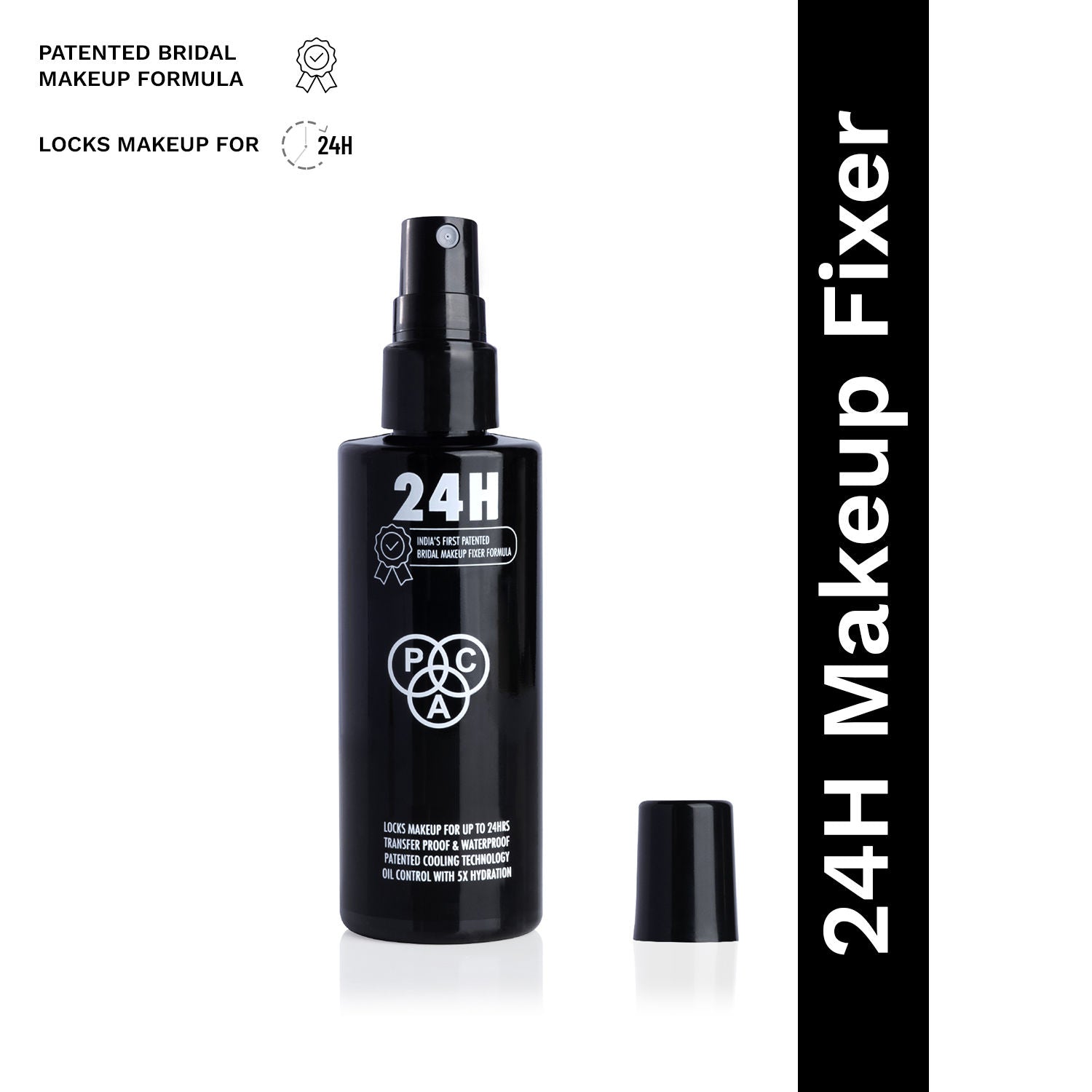 24H Makeup Fixer - Locks Makeup for 24H, Patented Bridal Formula, Waterproof & Transferproof