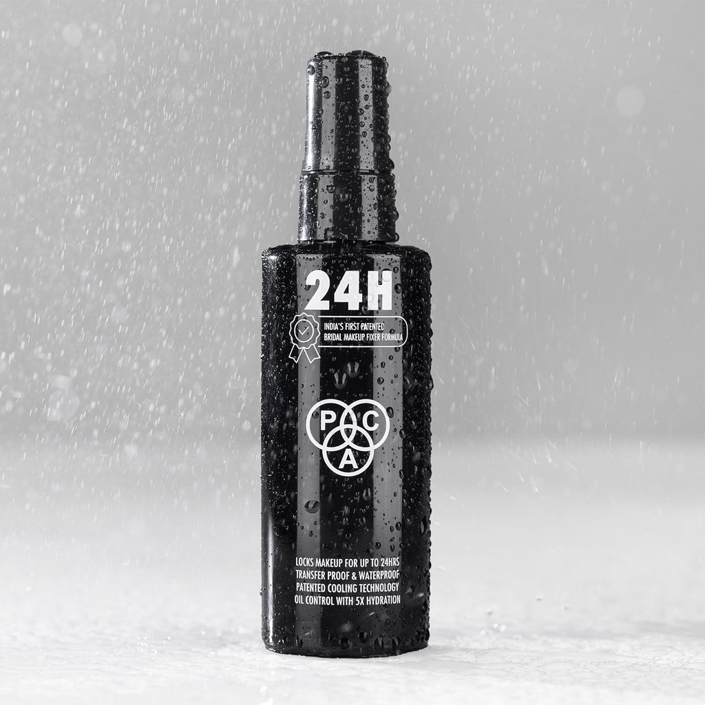 24H Makeup Fixer - Locks Makeup for 24H, Patented Bridal Formula, Waterproof & Transferproof
