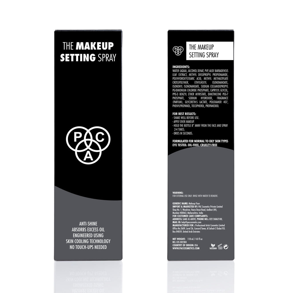 Oil Control Makeup Setting Spray - Lightweight Mist, Controls Oil & Prolongs Makeup Wear