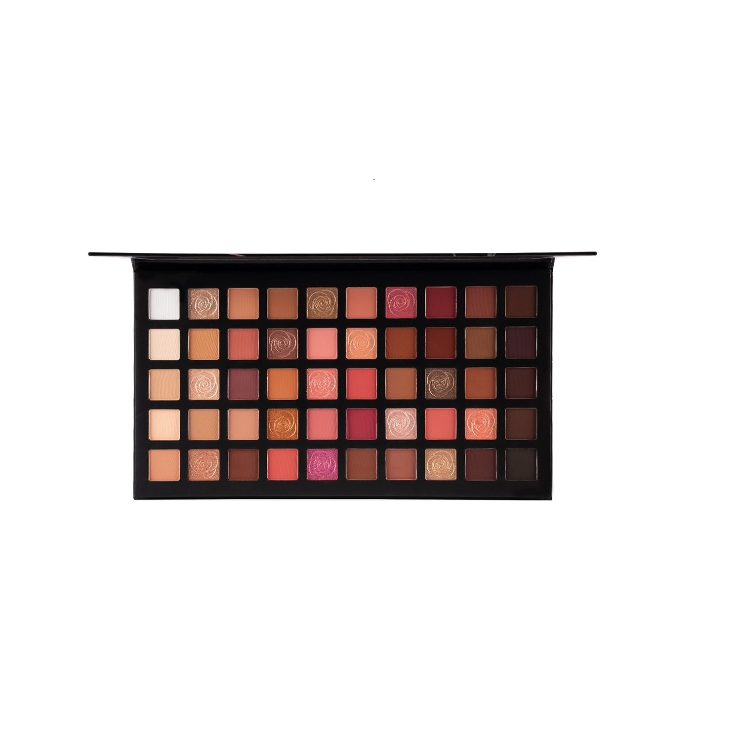 Rock & Rose Eyeshadow Palette - Blendable Mattes, Shimmers & Chromes, Perfect Transition Shades