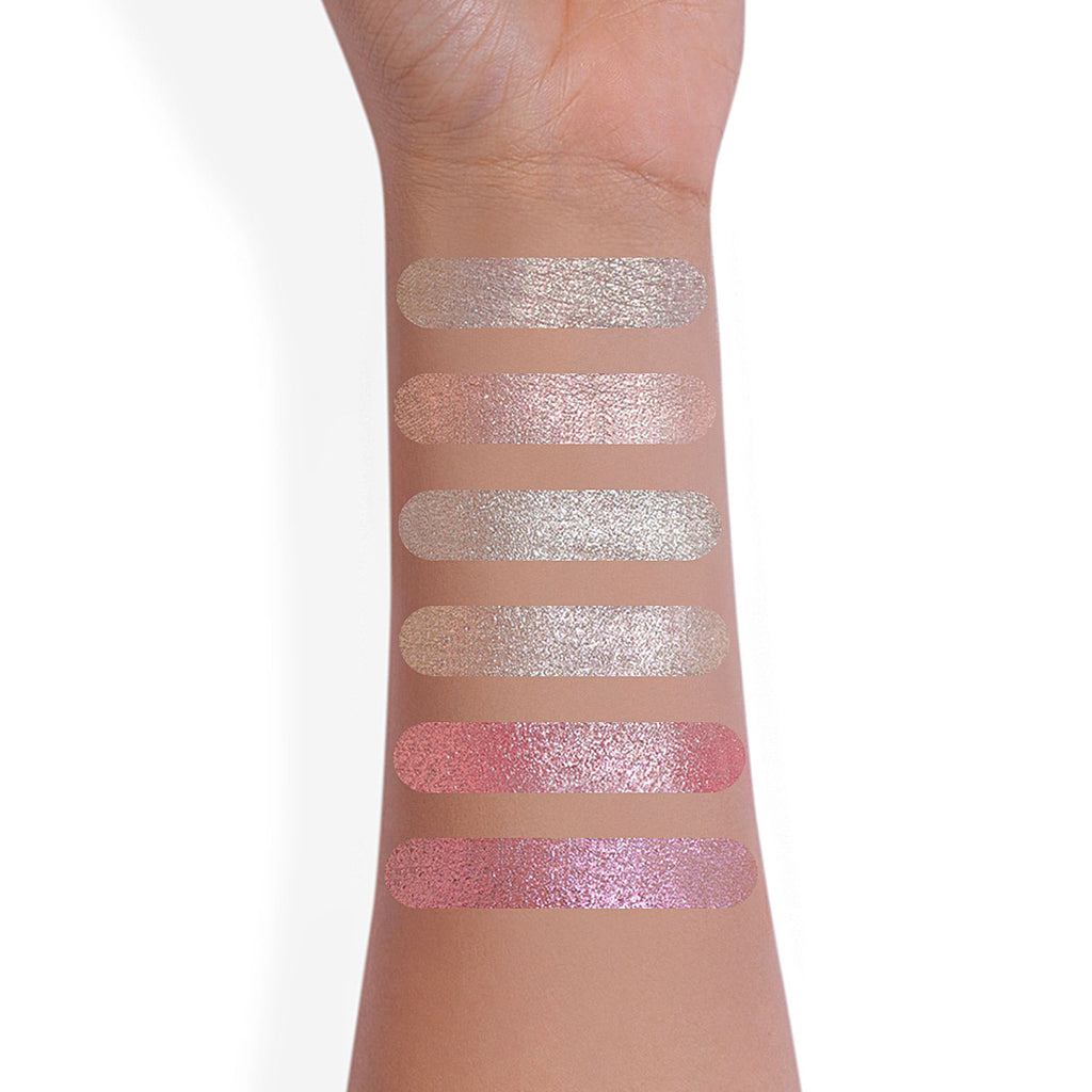 Spotlight Duo Chrome Highlighter Palette - Silky Smooth Blendable Multi Chromes, Intense Payoff