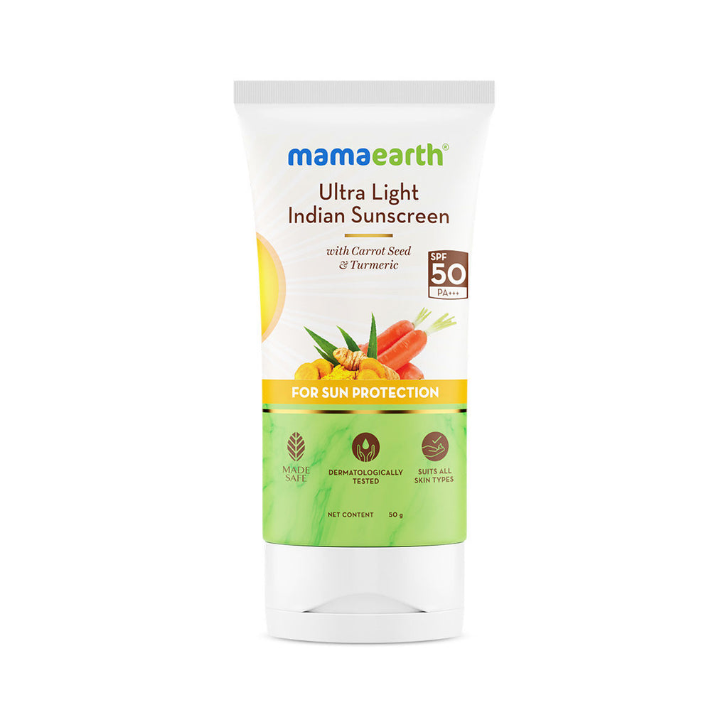 Ultra Light Indian Sunscreen With SPF 50 PA +++ for Tan Protection - In-Vivo tested