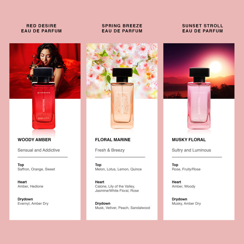 Giordano Red Desire Eau De Parfum